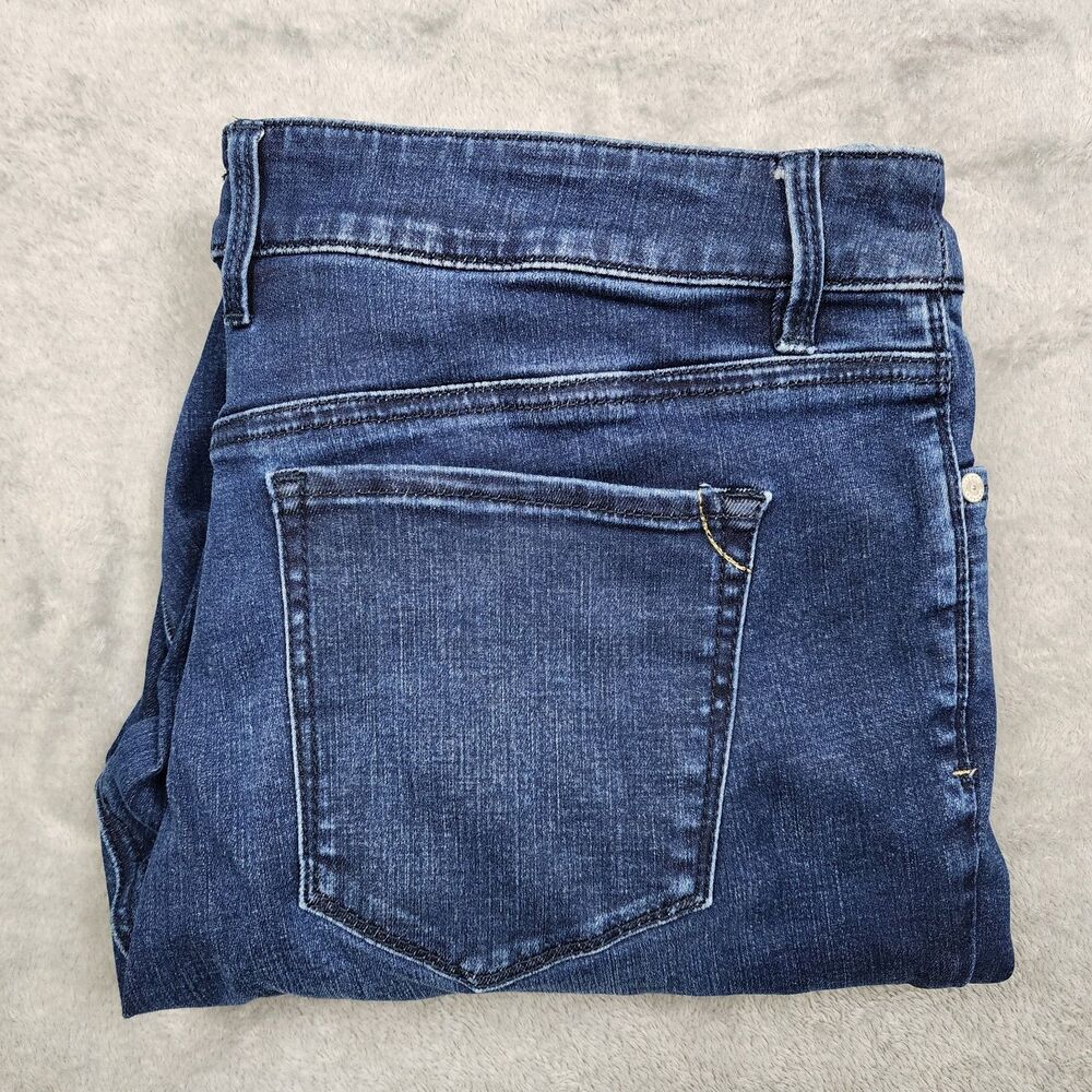 Tommy Bahama Jeans 14/29 High Rise Slim Boyfriend Fit Dark Wash Denim